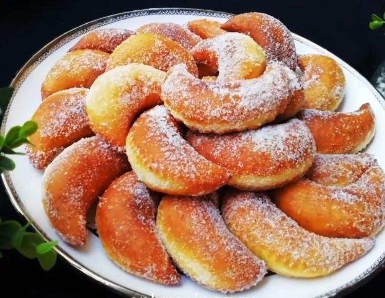 Простой рецепт вкусных сладких пончиков 1