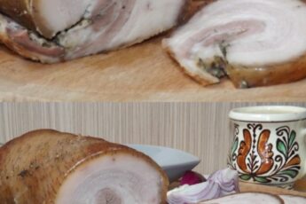 Rulada din piept de porc de simona72 in Mezel de casa, 19 Feb 2015 | 14449 vizualizari Twittter0Google PlusPrint Rulada din piept de porc Pentru fotografii culinare reusite foloseste Nikon D5600 Continui sa fac mezeluri de casa si testez tot mai multe retete...De data asta am incercat ceva mai "greu", adica cu mai multe calorii, dar care este tare savuroasa cu o bucata de ceapa sau o lingura de mustar alaturi. Sa nu mai zic si de un colt de paine de casa:)) INGREDIENTE 1 bucata piept de porc de 800 gr-1 kg sare si piper proaspat macinat cateva crengute de salvie uscata 350-400 ml bere blonda 1 lingurita piper boabe 1 lingurita seminte de chimen 1-2 linguri ulei de masline cu infuzie de usturoi si patrunfel simona72 7 simona72 Bucataras Top-Chef Imi place 42 imi place Comenteaza 28 comentează Adauga la favorite 15 reteta favorita Distribuie pe wall-ul tau Taguri: piept de porc, retete de craciun, retete Mezel de casa Portii: -Timp de preparare: peste 120 minute MOD DE PREPARARE RETETA Rulada din piept de porc: Alegeti o bucata de carne care sa nu fie prea groasa si cu cat mai multa carne intre straturile de grasime. Ideea este ca bucata de carne trebuie sa fie rulata... Se spala carnea, se rade cu lama unui cutit pe partea cu soricul pentru a indeparta eventualele reziduri in urma parlirii porcului. Se zvanta carnea, se stropeste cu putin ulei de masline aromatizat, se condimenteaza cu sare, piper si se presara frunze zdrobite de salvie uscata. Se maseaza partea fara soric cu aceste ingrediente. Se ruleaza cat mai strans apoi se leaga cu ata de bucatarie. Se pune bucata de carne rulata intr-un vas termorezistent, se adauga berea, sa treaca usor de jumatate, se adauga inca un praf de sare, boabe de piper, seminte de chimen si o crenguta de salvie uscata. Se da vasul la cuptorul incins la 180 grade pentru o ora si 30 minute. La fiecare 30 minute se introarce carnea. Este gata cand este usor rumena si intra cu usurinta in ea o frigaruie de metal sau o furculita. Se lasa sa se raceasca, se portioneaza si se serveste. Sa va fie de folos!!